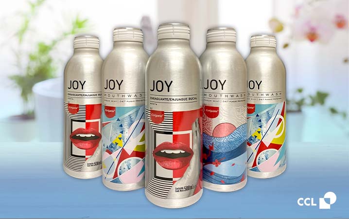 Aluminum Mouthwash Packaging by CCL Container